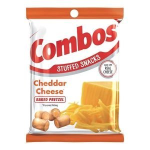 Snacks De Pretzel Horneados Relledos De Queso Cheddar, 178g