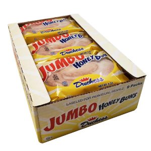 Ponqués Jumbo De Miel Glaseados, Duchess / 9 pack