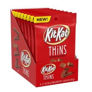 Chocolate Kit Kat Thins 8 Pack / 87g