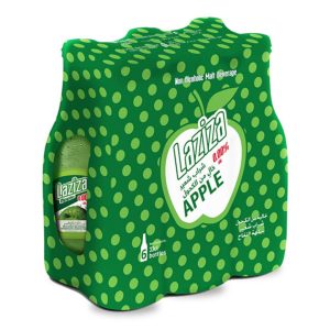 Bebida Sin Alcohol Sabor Manzana, Laziza / 24 Pack / 330 mL - Imagen 2