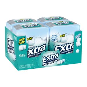 Chiclets Exta Polar Ice, 4 Pack / 160 Und