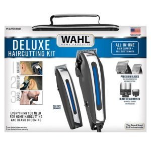 Kit Completo De Maquina De Afeitar Cabello-Barba,  WAHL Deluxe / 29 Piezas - Imagen 3