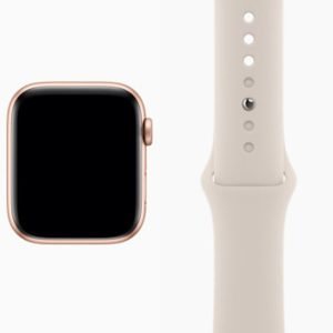 Reloj Apple Watch SE GPS + Celular, 40mm Gold Aluminum / Correa Deportiva Starlight - Imagen 2