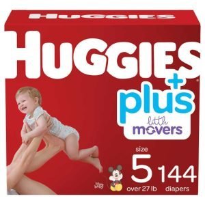 Pañales Huggies Little Movers Talla 5 + Plus / 144 Pack - Imagen 2
