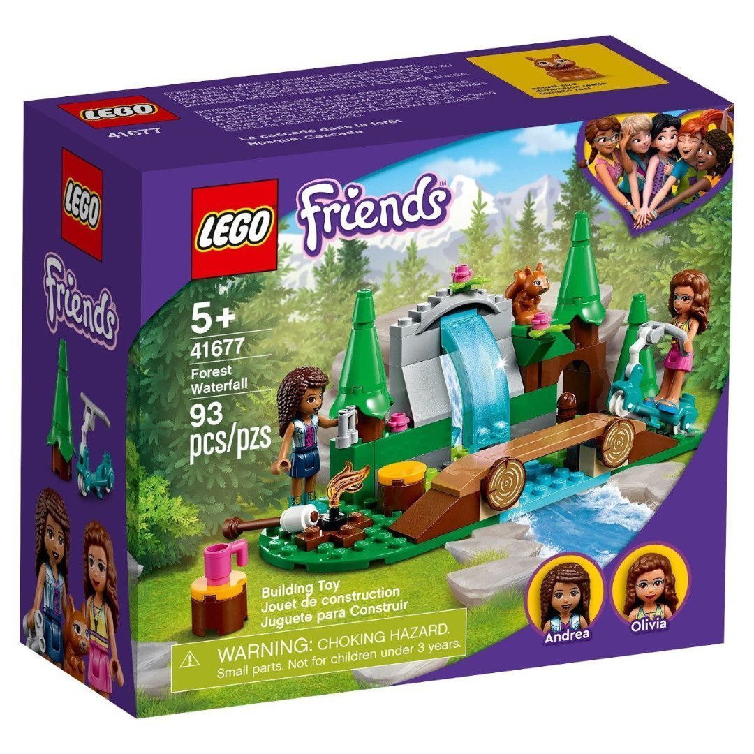 legofriends LEGO Friends Bosque: Cascada (41677) / 93 Piezas / +5 Años - Imagen 1