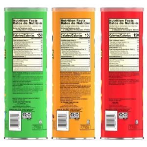 Papas Pringles Queso Cheddar - Cebolla - Original, 158g - Imagen 2