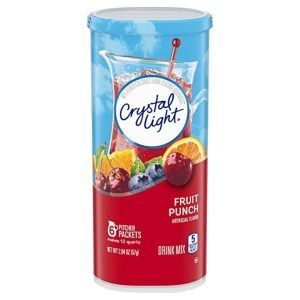 Crystal Light Fruit Punch, 6 Pack De Jarra / 44.3g