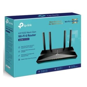 TP-Link- Router Inalámbrico De Doble Banda Archer AX1500 WiFi 6 - Imagen 2