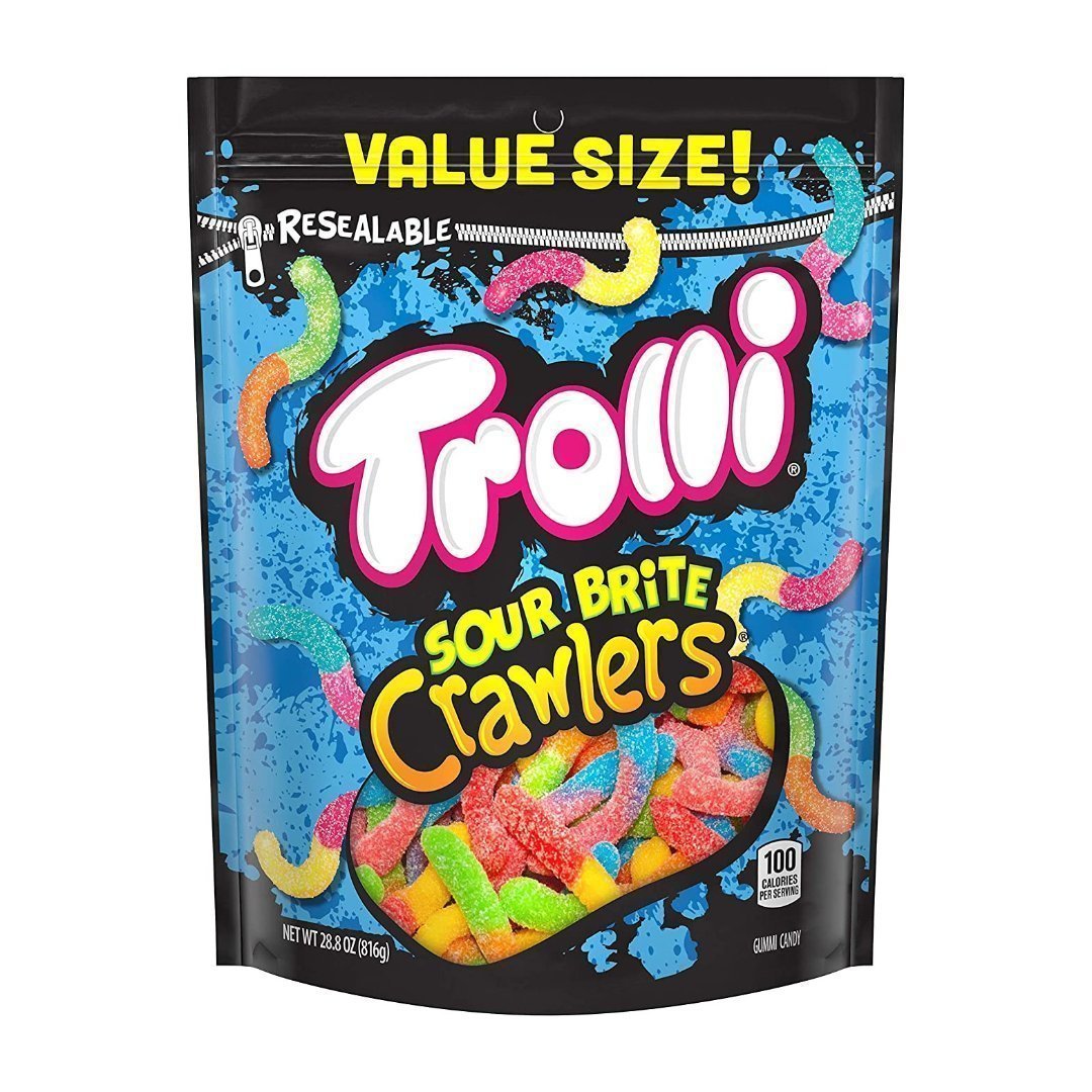 Web_Photo_Editor (50) Gomitas Sour Brite Crawlers Trolli, 255g - Imagen 1