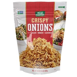 Cebolla Crispy Fresh Gourmet, 680g