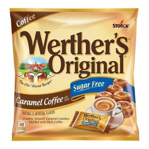 Caramelos Werther's Original Sabor a Café Sin Azúcar, 77.9g