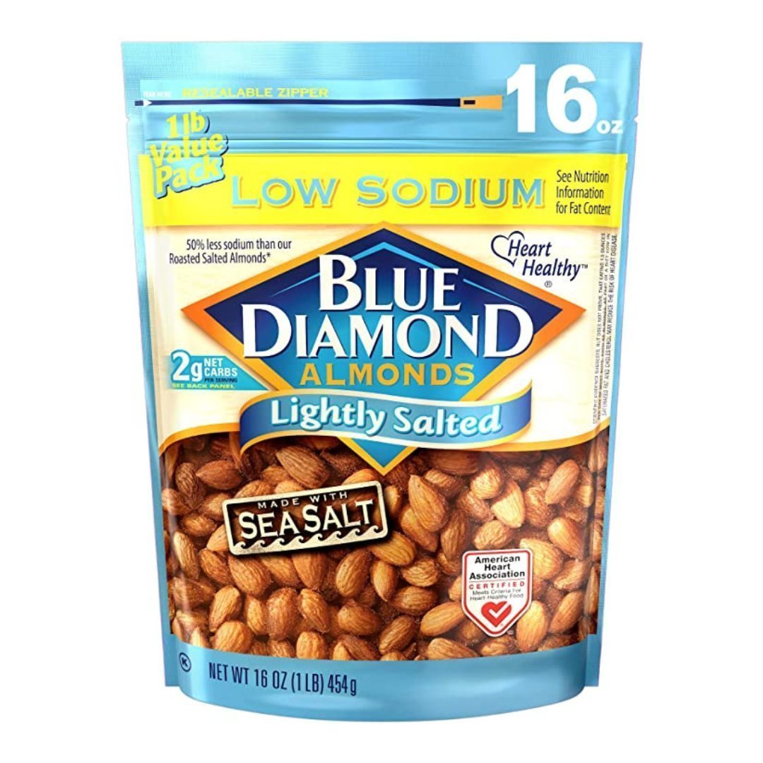 Untitled (24) Almendras Ligeramente Saladas, Blue Diamond / 454g - Imagen 1