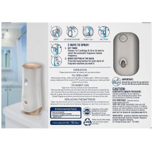 Ambientador Con Dispensador Automático - Aroma Lino Fresco, Glade / 3 Pack / 525g - Imagen 2