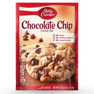 Betty Crocker Mezcla Para Galletas De Chocolate Chip / 496g