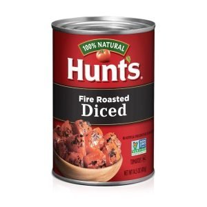 Tomates En Cubos Asados Al Fuego, Hunts 100% Natural / 411GR
