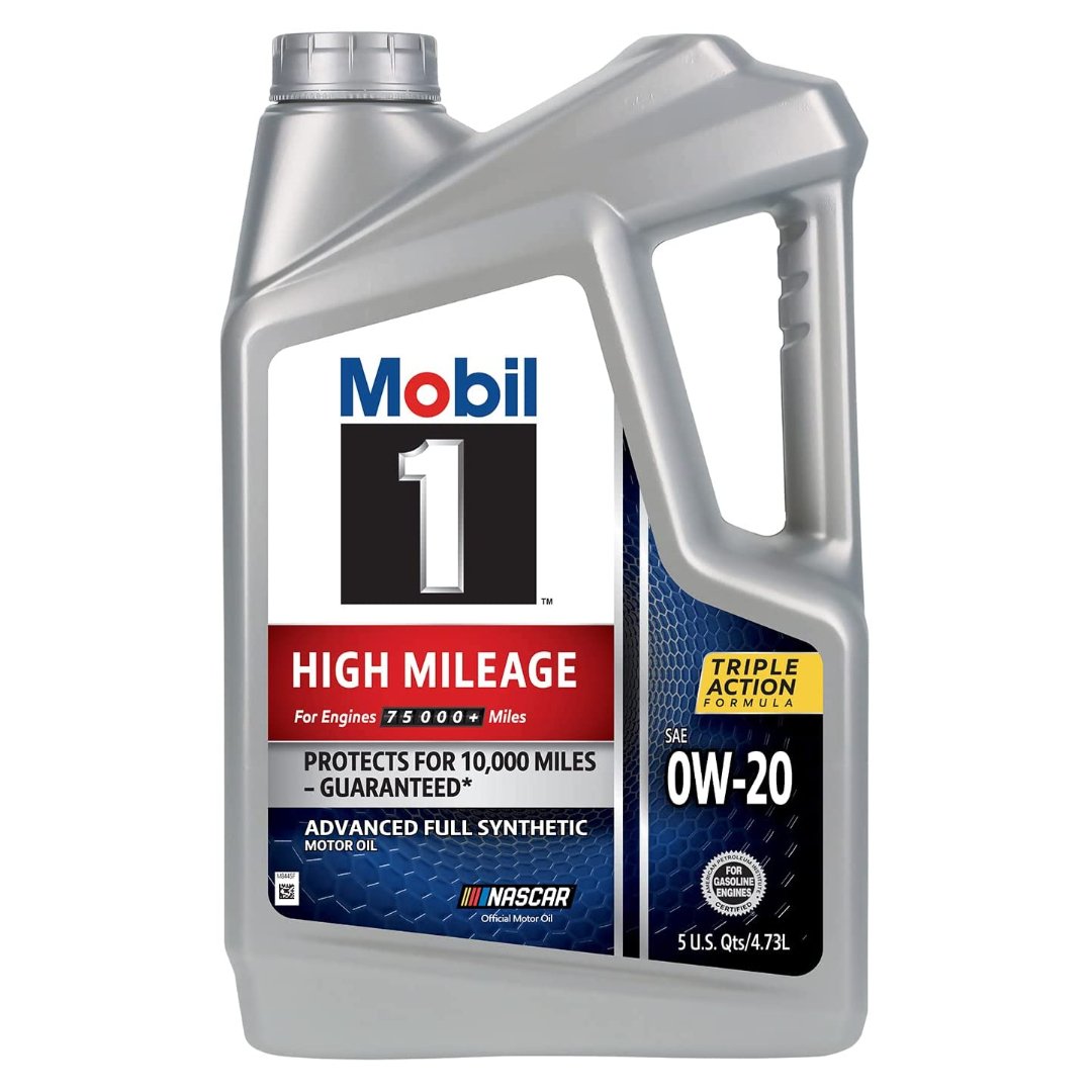 Untitled (61) Aceite de Motor Sintético Mobil 1 High Mileage 0W-20 / 6 Pack 946ml - Imagen 1