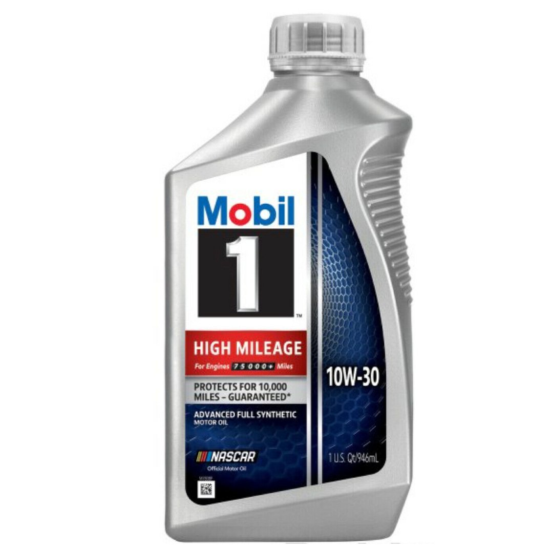 Untitled (64) Aceite de Motor Sintético Mobil 1 High Mileage 10W-30 / 6 Pack 946ml - Imagen 1