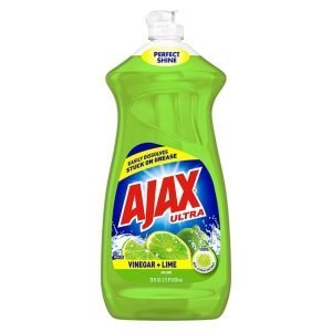 Lavaplatos Liquido Ajax Ultra Vinagre - Limón / 828mL