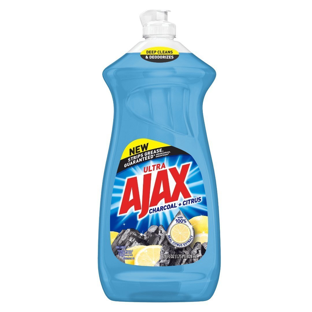 Project 9 (12) Lavaplatos Liquido Ajax Ultra Carbón - Citrus / 828mL - Imagen 1