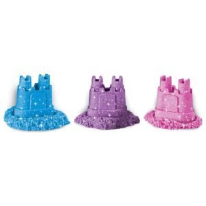 Arena Cinética Brillante Kinétic Sand / Contenedor De Castillo / 3 Pack / 340g / 3+ Años - Imagen 2
