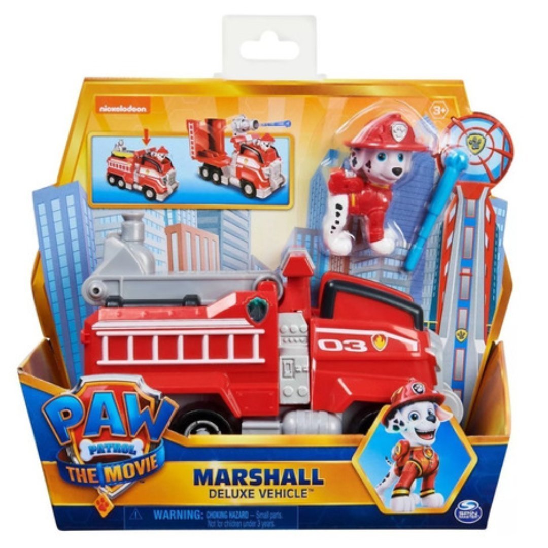 Project 12 (48) Paw Patrol Deluxe Marshall - Camión De Bomberos Transformable / 3+ Años - Imagen 1