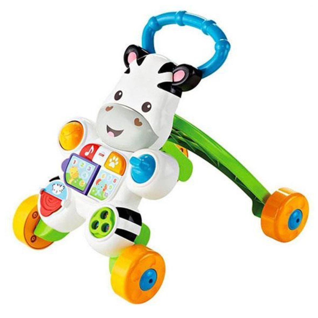 Project 12 (60) Andadera De Aprendizaje De Cebra, Fisher-Price / 6m+ - Imagen 1