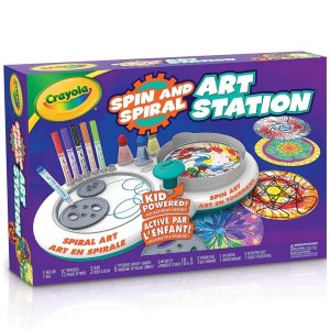 Estación De Arte Giro y Espiral, Crayola / 6+ Años