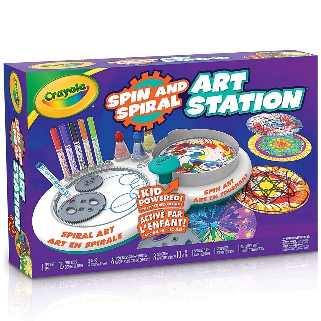 Project 12 (62) Estación De Arte Giro y Espiral, Crayola / 6+ Años - Imagen 1