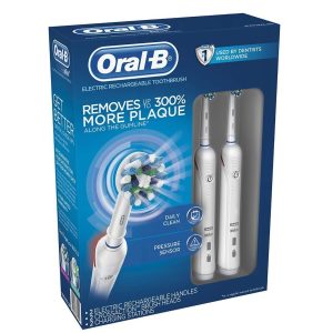 Cepillo Dental Eléctrico Recargable CrossAction, Oral-B / 2 Pack