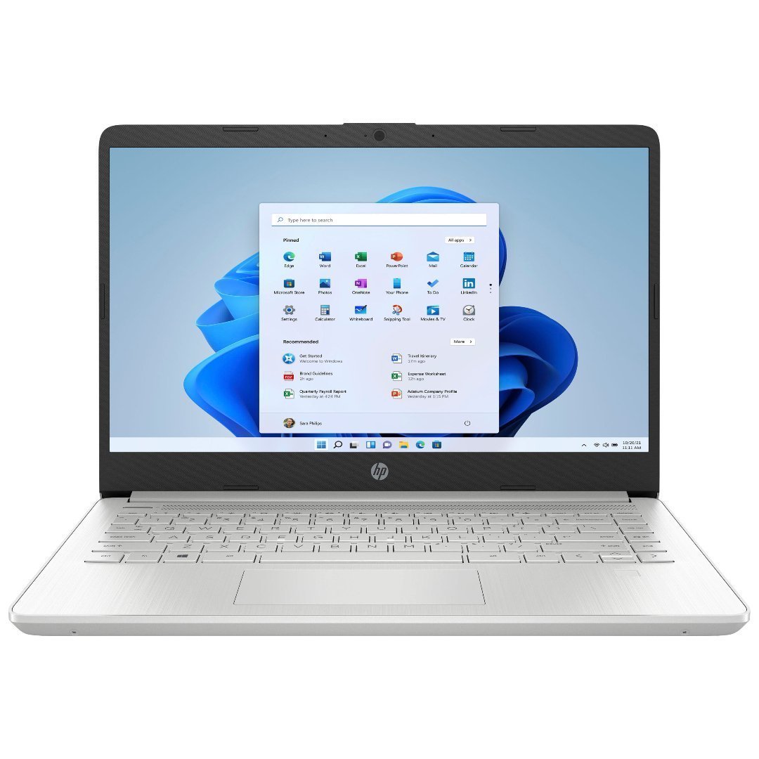 Project 13 (7) Laptop HP-14-fq0013dx Ryzen 3-3250U / 8GB RAM / 128GB SSD / 14″ HD / Windows 11 Home - Imagen 1