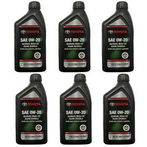 Aceite De Motor Sintetico OW-20, Toyota / 6 Pack / 946mL