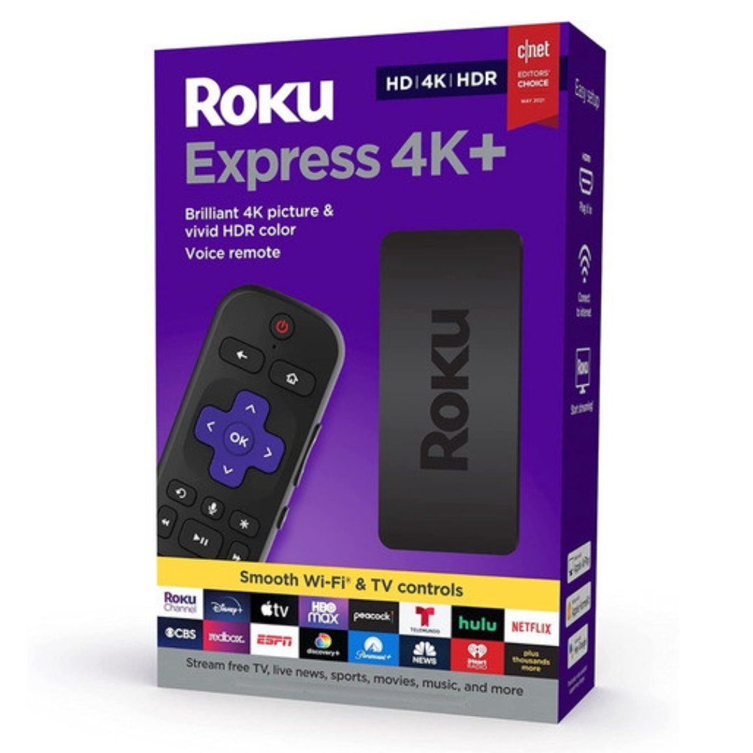 Project 16 (30) Reproductor Roku Express 4K+ | HD | 4K | HDR - Imagen 1