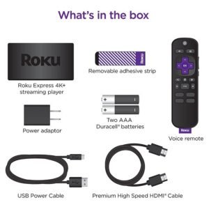 Reproductor Roku Express 4K+ | HD | 4K | HDR - Imagen 2