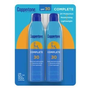 Protector Solar En Spray Completo SPF 30, Coppertone / 2 Pack / 208g