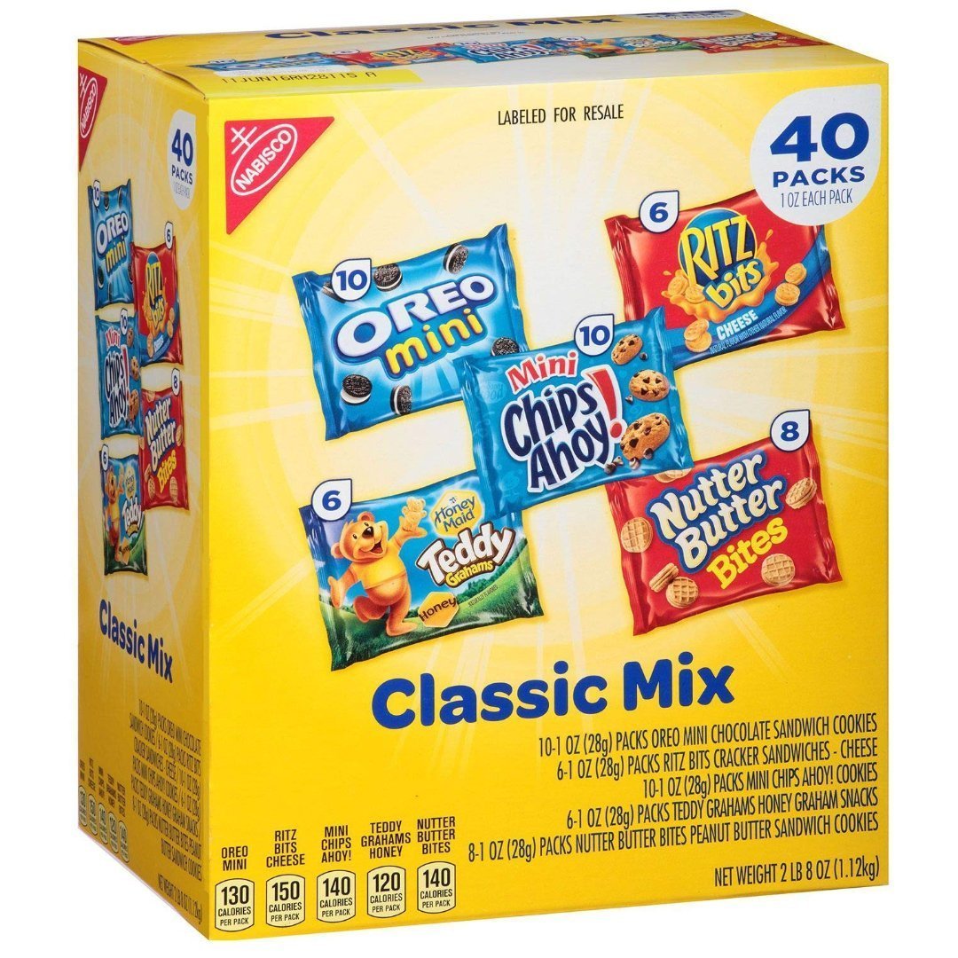 Project 16 (78) Snacks Clásicos Básicos Variados, Nabisco / 40 Pack - Imagen 1