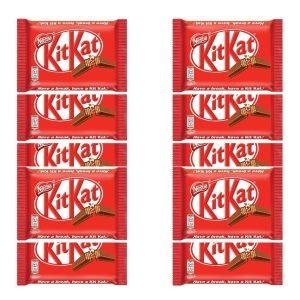 Chocolate Kit Kat Full Size, 10 Pack / 42g - Imagen 2