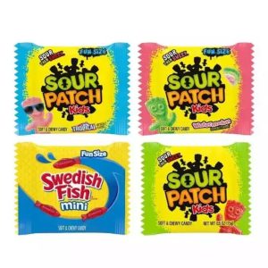Gomitas Sour Patch Kids y Swedish Fish, 200 Pack / 2.57 Kg - Imagen 2
