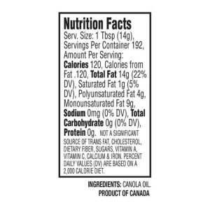 Aceite De Canola, Kirkland / 2.84L - Imagen 2