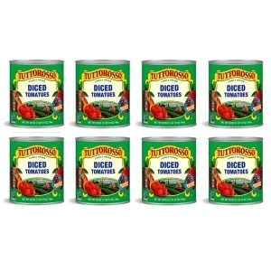 Tomate En Trozos Tuttorosso, 411g / 8 Pack
