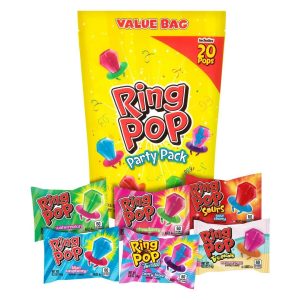 Ring Pop Party Pack Sabores Variados, 14g / 20 Pops - Imagen 2