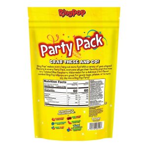 Ring Pop Party Pack Sabores Variados, 14g / 20 Pops - Imagen 4