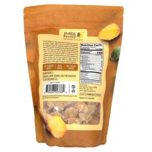 Bocadillos De Jengibre No Cristalizado Con Sabor a Nuez y Afrutado, 907g - Imagen 2