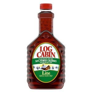 Syrup Sabor Original Lite 50% Menos Calorias, Log Cabin / 710 mL