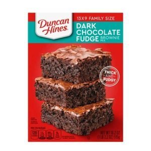 Mezcla De Brownie Dark Chocolate Fudge, Duncan Hines / 515g