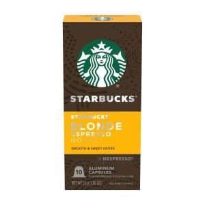 Capsulas De Café Starbucks By Nespresso - Blonde Espresso / 10 Pack
