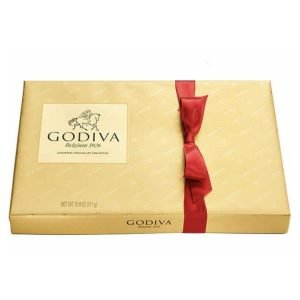 Caja De Regalo De Chocolates Surtidos, Godiva Bélgica 1926 Goldmark / 320g - Imagen 3