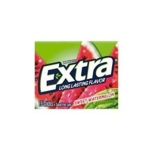 Chiclets Extra Sabor Patilla, 3 Pack / 15 Unidades - Imagen 2