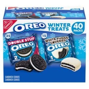 Paquete Variado De Oreo Winter Treats, Nabisco / 40 Pack / 1.02 Kg