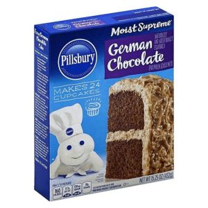 Mezcla de Torta Pillsbury Chocolate Aleman, 432g