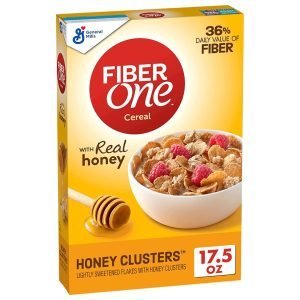 Cereal Fiber One Con Miel Real, General Mills / 496g